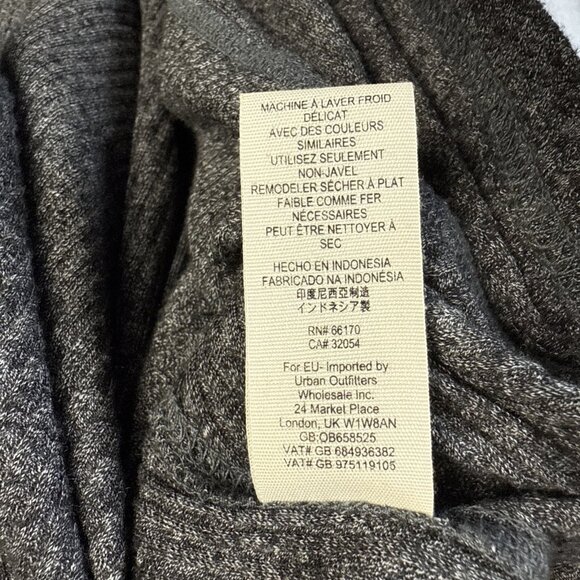 We‎ The Free People Londontown Tee Size XS Boho Oversized Boat Neck Thermal Top - Picture 9 of 10